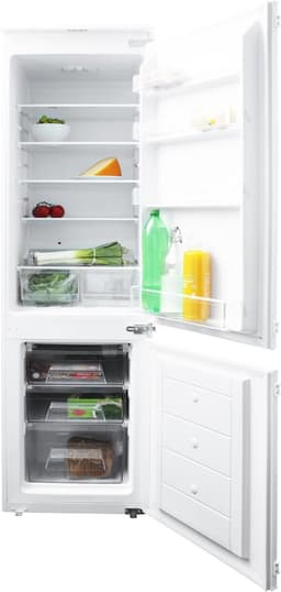 Inventum IKV1782S 178 cm inbouw koel-vriescombinatie - 242 liter - Koelkast met vriesvak 60 liter - 2 groentelades - Led-verlichting - Sleepdeur - Wit — thumbnail 1