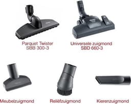 Miele Blizzard CX1 Parquet PowerLine - Stofzuiger zonder zak - Techblauw — thumbnail 16