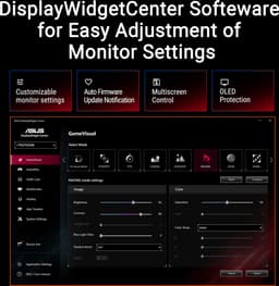 ASUS ROG Swift OLED PG27UCDM - 4K QD-OLED Gaming Monitor - DP2.1 - USB C 90W Power Delivery - 240Hz - 27 Inch — thumbnail 10