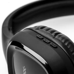 Grixx Draadloze Bluetooth Koptelefoon met Microfoon – On-Ear – 10 uur batterij – Lichtgewicht – 3.5mm kabel – Zwart / Blauw — thumbnail 9