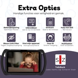 Bosstony Snelle Kids Tablet 10 inch - Ouderlijk Toezicht - 6000mAh Batterij - 192 GB - Incl Beschermpakket - Kindertablet vanaf 3 jaar - Tablet Kinderen — thumbnail 9