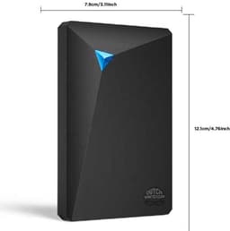 Dutch Wanted Space Draagbare Externe Harde Schijf - Snelle writing speed - 5TB HDD Opslag - Plug and play - Portable storage - Opslag extern pc of laptop - USB 3.2 - Harde schijf expansion — thumbnail 5