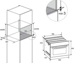 EBM4542BL Exquisit Combi magnetron — thumbnail 2
