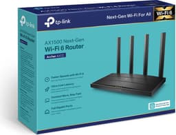 TP-Link Archer AX12 - Router - Dual Band - Wi-Fi 6 - 1500 Mbps — thumbnail 6