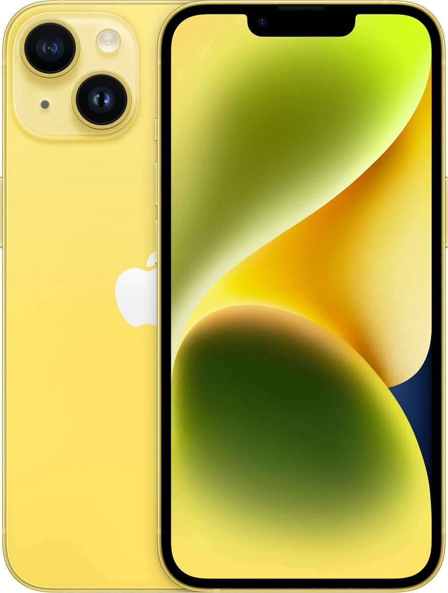 Apple iPhone 14 - 128GB - Geel — afbeelding 1