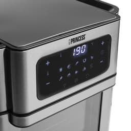 Princess Airfryer Oven 182065 - Heteluchtfriteuse en Oven in één - Groot 10 liter - 3 bakplaten - Rotisseriemand - RVS - Touchscreen — thumbnail 13