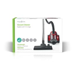 Nedis Zakloze Stofzuiger - Zakloos - 700 W - Stof capaciteit: 1.5 l - Combi-Borstel - Actieradius: 7 m - HEPA-luchtfilter - Antraciet / Rood — thumbnail 16