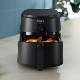 Philips 1000 Series Airfryer - NA120/00 - Draaiknopbediening - 4.2L - Tot 4 Personen - Zwart — thumbnail 21