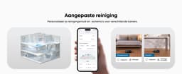 eufy Robotstofzuiger Omni E25, HydroJet dweilsysteem, 20.000 Pa zuigkracht, DuoSpiral borstels die ontklitten, CornerRover arm voor het schoonmaken van hoeken, alles-in-één station, voor gezinnen met huisdieren en kinderen. — thumbnail 18