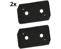 Bramokava – Droger Filter – 2 Stuks – Geschikt voor Bosch Siemens - Condensor Wasdroger Droogkast Schuimfilter – Alternatief voor 12007650 – 225x125x20 mm