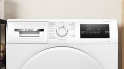 Bosch WTH8320AFG - Serie 4 - Wasdroger - Warmtepompdroger - 8 kg - NL/FR Display - Auto Dry: droogt automatisch tot de gewenste droogtegraad — thumbnail 5