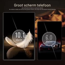 Mookes Pad 9 Pro Tablet 10.1 inch Android Snapdragon 8gen2 Global 12GB 256GB 10000 mah 5G Dual SIM WIFI HD Scherm - Gold and Keyboard — thumbnail 2