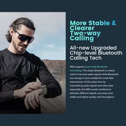 Blackview W60 Smartwatch voor heren - fitnesshorloge met telefoonfunctie (bellen/ontvangen) - kompas - IP68 waterdicht - sporthorloge met 100+ sportmodi - hartslag- en slaapmonitor - stappenteller - geschikt voor Android en iOS - Grijs — thumbnail 7