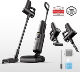 Roborock F25 Combo Draadloze -Nat Droog Stofzuiger - 5-in-1 Steelstofzuigers-Wet&Dry stofzuigers-20 kPa zuigkracht-zelfreiniging met 90°C hoge temperatuur-5 min flitsdrogen met hete lucht-Wasvloer Elektrische dweil-Zelfreinigende randreiniging — thumbnail 10