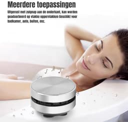 GTB® Douche Radio - Radio - Douche Speaker - Zilver - 11cm x 7cm x 3cm — thumbnail 3