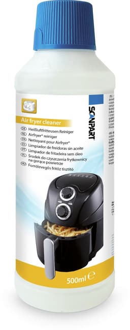 Scanpart airfryer reiniger 500 ml - Geschikt voor Bestron Bourgini Caso DeLonghi Domo Emerio Fritel Inventum Koenic Montana Ninja Nova Philips Princess Russell Hobbs Severin Tefal Tristar heteluchtfriteuses - Universeel — thumbnail 4