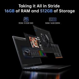 Acemagic Laptop - 15,6 inch 12e generatie Intel N95 processor tot 3,4 GHz - 16GB DDR4 RAM 512 GB SSD Windows 11 - WiFi 5 - BT5.0 Notebook - Grijs — thumbnail 8