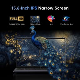 Acemagic Laptop - 15,6 inch 12e generatie Intel N95 processor tot 3,4 GHz - 16GB DDR4 RAM 512 GB SSD Windows 11 - WiFi 5 - BT5.0 Notebook - Grijs — thumbnail 6