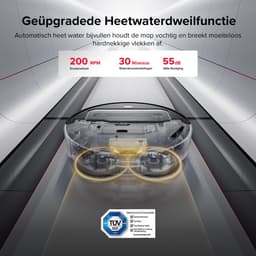 Roborock Saros Z70 – Robotstofzuiger en dweilrobot – Met OmniGrip-arm – 22.000 Pa – Aangedreven door AI – 7,98 cm ultradun – FlexiArm Riser – Tech AdaptiLift-chassis – Vermijdt obstakels – Multifunctioneel dock 4.0 — thumbnail 18
