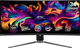 MSI MPG 341CQPX QD-OLED - UWQHD Ultrawide Gaming Monitor - 34 inch - 240hz - USB-C PD 98W — thumbnail 1
