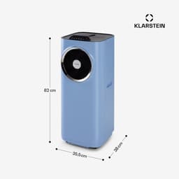 Klarstein mobiele airconditioner met luchtafvoerslang, 5-in-1 airconditioner, ventilator, luchtontvochtiger, luchtreiniger & nachtmodus, app-bediening, kleine & draagbare airconditioner voor thuis & op kantoor, 7000 BTU,9 kW voor 42 m² 48 dB — thumbnail 13