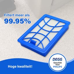 DEGG® - Hepa Filter H11 - Geschikt voor Philips Power pro expert series - Stofzuiger-filter - Uitblaas-filter - Alternatief voor het FC6042/01 en FC8003/01 Filter - Premium Kwaliteit — thumbnail 3