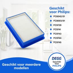 DEGG® - Hepa Filter H11 - Geschikt voor Philips Power pro expert series - Stofzuiger-filter - Uitblaas-filter - Alternatief voor het FC6042/01 en FC8003/01 Filter - Premium Kwaliteit — thumbnail 5