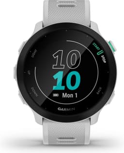 Garmin Forerunner 55 - Sporthorloge met GPS Tracker - Geschikt voor Hardlopen - 42mm - Whitestone — thumbnail 5