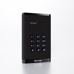 iStorage diskAshur3 HDD – externe harde schijf – 4TB – USB – 256-bit – Zwart — thumbnail 4