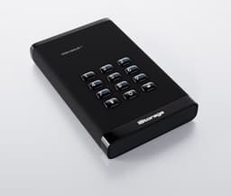 iStorage diskAshur3 HDD – externe harde schijf – 500GB – USB – 256-bit – Zwart — thumbnail 3