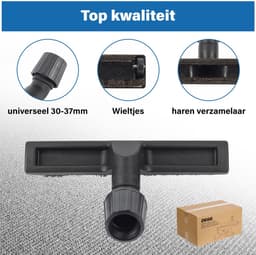 DEGG - Stofzuigermond - universeel 30 tot 37mm - parket borstel - stofzuigerborstel univereel - geschikt voor Miele, Philips, AEG, Electrolux, Nilfisk, Rowenta etc. Premium kwaliteit — thumbnail 2