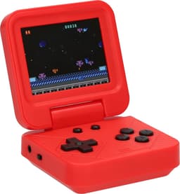 Silvergear Retro Game Console Opvouwbaar met 240 Spellen - Geen Internet Nodig - Spelcomputer voor Kinderen - Gaming Computer - Game Console Handheld - Vakantie Speelgoed - Cadeau voor Jongens en Meisjes - 6, 7, 8, 9, 10, 11, 12+ Jaar - Rood — thumbnail 7