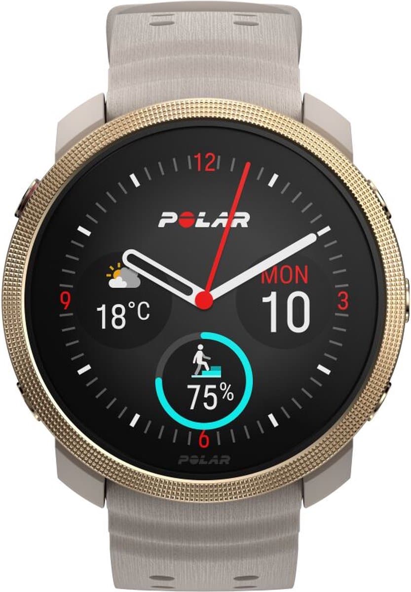 Polar Vantage M3 Multisport Smartwatch - Greige/goud - S en M/L — afbeelding 1
