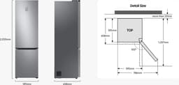 Samsung RB38C607AB1/EF - Koel-vriescombinatie - Zwart - Met Wi-Fi — thumbnail 16