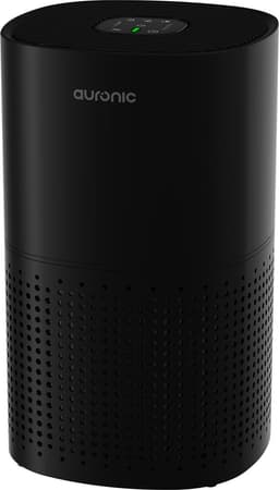 Auronic Luchtreiniger Fresh met HEPA 13 Filter, Ionisator en Koolstoffilter - Ruimtes tot 45m² - CADR-waarde van 225m³/u - Air Purifier - Zwart — thumbnail 1