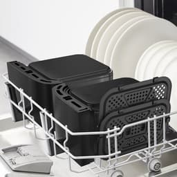 Tefal Easy Fry Dual XXL EY9428 - Dubbele Airfryer XXL - 11L - Dubbele Mand - 2-in-1 Functie - Tot 8 personen — thumbnail 7