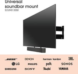 Vogel’s Sound 3550 Dolby Atmos - Sonos Arc (Ultra) & universele Soundbar beugel — thumbnail 10