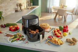 Philips Airfryer Essential 3000 Series - HD9270/70 - 6,2 liter (XL) - Heteluchtfriteuse - 7 snelkeuze programma's - 90% minder vet — thumbnail 2