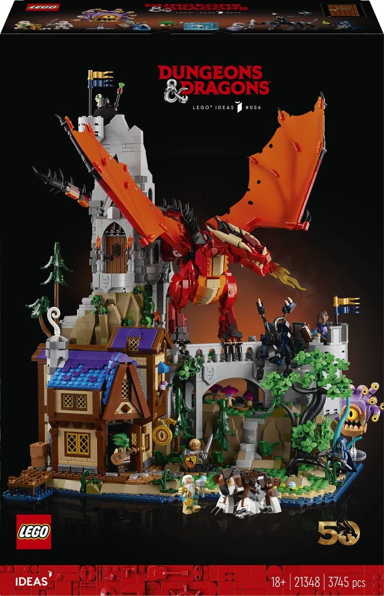LEGO Ideas Dungeons & Dragons - het verhaal van de rode draak - 21348 — afbeelding 1