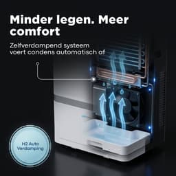 Aironex Mobiele Airco 12000 BTU – App & Afstandsbediening – Stil & Compact – Mobiele Airconditioner met Raamafdichting - Mobiele Airco voor Slaapkamer, Woonkamer, Kantoor — thumbnail 4