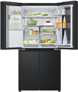 Lg GMG861EPAE - Amerikaanse Koelkast - 179cm hoog - zwart- Instaview glazen deur - 4 deurs — thumbnail 11