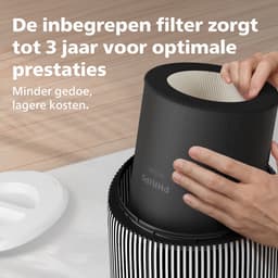 Philips PureProtect 2200 Series - Luchtreiniger - CADR 420m3/u - Ruimtes tot 109m2 - 3 Laags HEPA Filtratie - Air+ App - Ultrastil - Nachtlampje - Wit - AC2220/10 — thumbnail 11