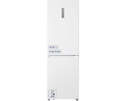 Inventum KV1850W No Frost energiezuinige koel-vriescombinatie - 185 cm hoog - 338 liter - Zeer stil: 35 dB - Superkoelen - Supervriezen - Energielabel C - Vrijstaand - Wit
