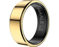 HAALE II Smart Ring met Oplaadcase - Gold - Size 12