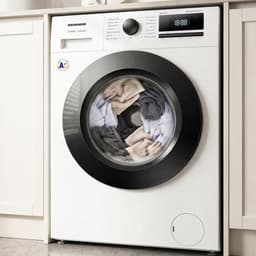 Heinner HWM-HME8014IVA20+++ Wasmachine - 8 kg - 1400 tpm - Energieklasse A-20% - Inverter Motor - Stoomfunctie met Allergy Steam & Baby Steam Care - 15 Programma's - Quick Wash 15 min - Wit - 5 Jaar Garantie — thumbnail 8