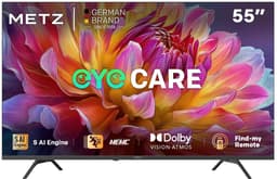 METZ 55MUF7000Z – 55 inch 4K Ultra HD Smart TV – Google TV – Dolby Vision & Dolby Audio – WiFi & Bluetooth – 55” Televisie — thumbnail 1
