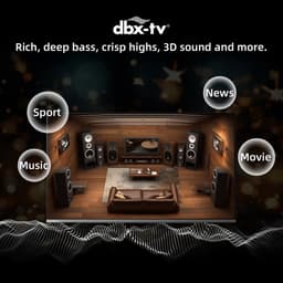 CHiQ U43QM10E – 43 inch 4K QLED Smart TV – Google TV – Dolby Vision & Dolby Audio – HDMI 2.1 – WiFi & Bluetooth — thumbnail 6