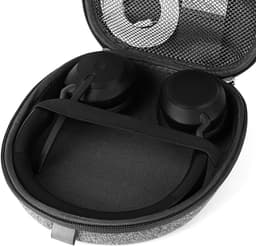 Store_9 - Hoofdtelefoon Draagtas - Beschermende Harde Reistas - Grijs - Opbergruimte voor Oplader - Geschikt voor Jabra, Skullcandy, Mpow, Shure, S... — thumbnail 3