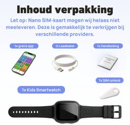 Zonaro GPS Horloge Kind – Smartwatch Kinderen met Simkaart – Kinderhorloge Jongen Meisje – GPS Tracker Kind – Smartwatch Kids met SOS Knop – Kinder Smartwatch Waterdicht — thumbnail 11