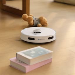 EZVIZ RE5S Plus - Robotstofzuiger met Dweilfunctie, 9000Pa Zuigkracht, Automatisch Leegstation met 4L Stofzak, Auto Navigatie & Obstakelvermijding - Compatibel met Google Assistant & Alexa — thumbnail 2